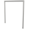 Stainless steel tube hoop |  48 mm | total width 1200 mm